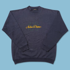 Vintage Notre Dame Sweater Large 