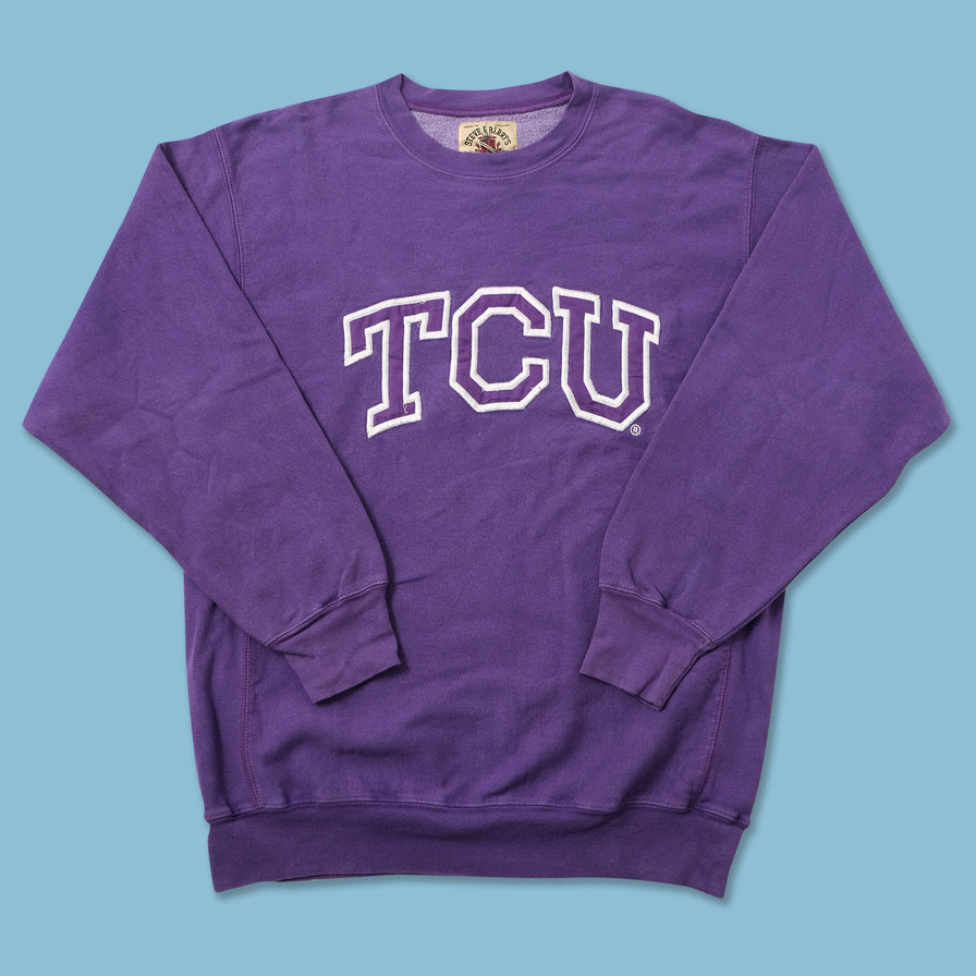 Vintage TCU Horned Frogs Sweater Large 