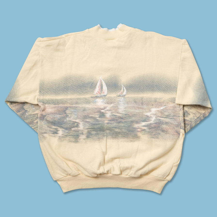 Vintage Beach Sweater Medium 
