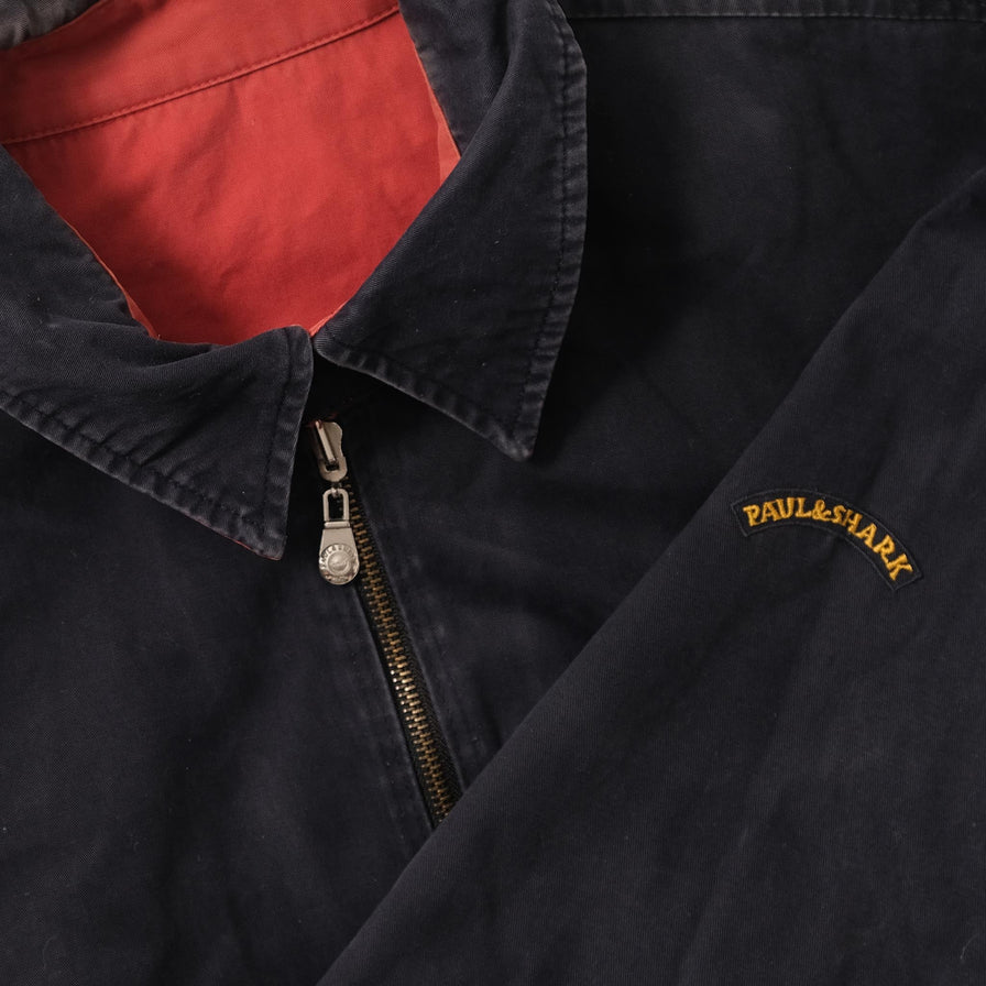 Vintage Paul & Shark Reversible Harrington Jacket Large 