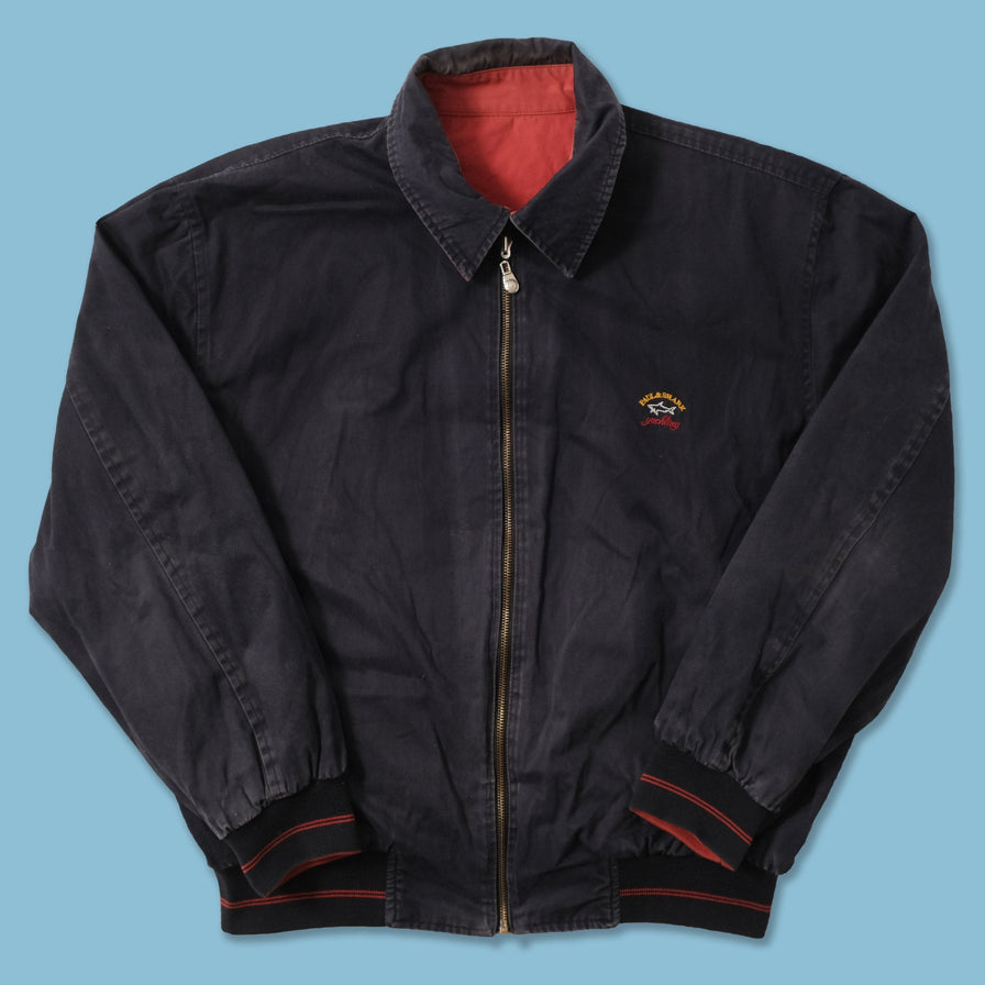 Vintage Paul & Shark Reversible Harrington Jacket Large 