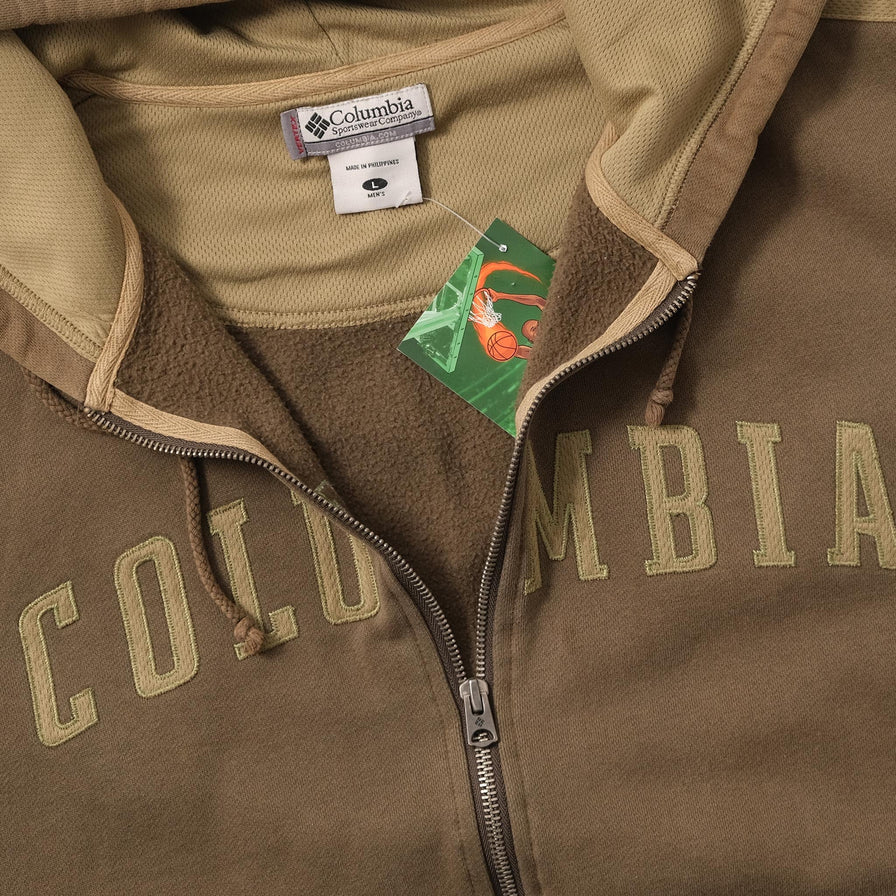 Vintage Columbia Zip Hoody Large 