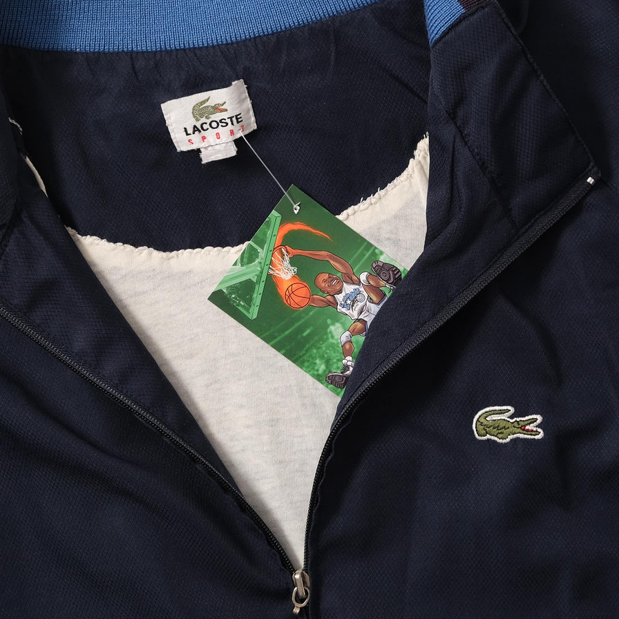 Vintage Lacoste Track Jacket Large 
