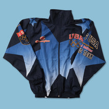 Vintage Champion USA Olympic Team Atlanta Track Jacket Medium 