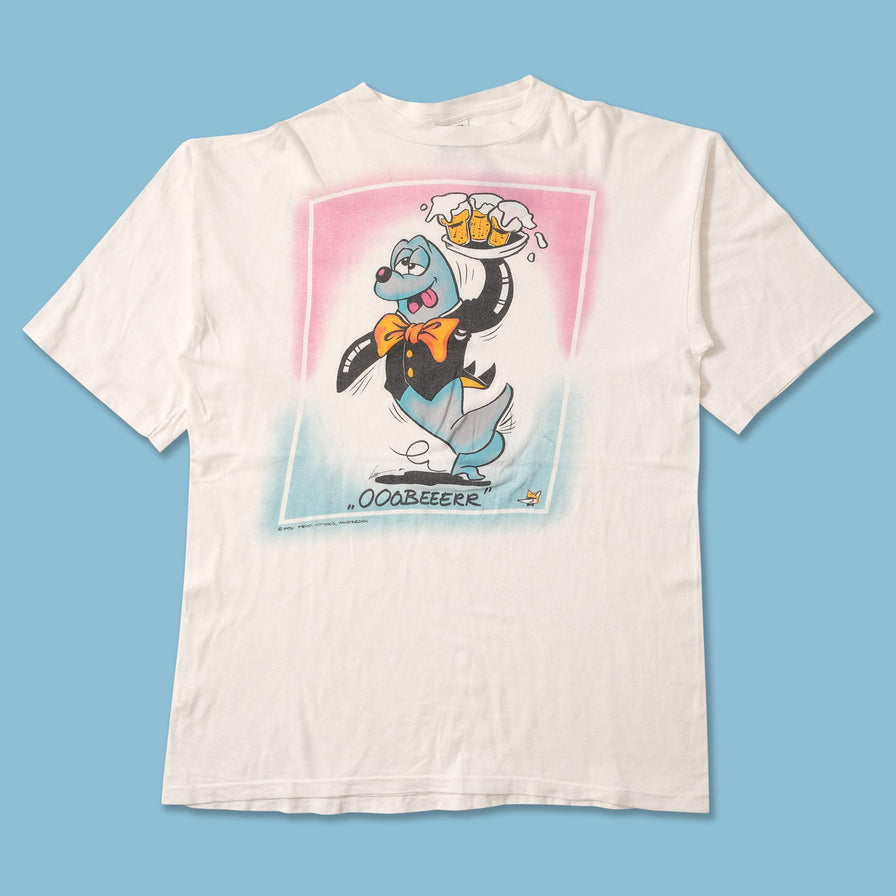 Vintage Waiter T-Shirt Large 