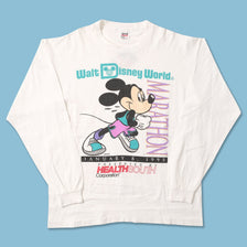 Vintage Disney World Marathon Longsleeve Large 