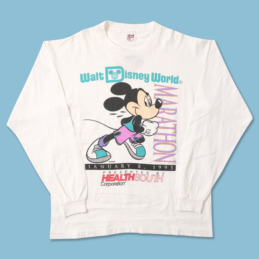 Vintage Disney World Marathon Longsleeve Large 