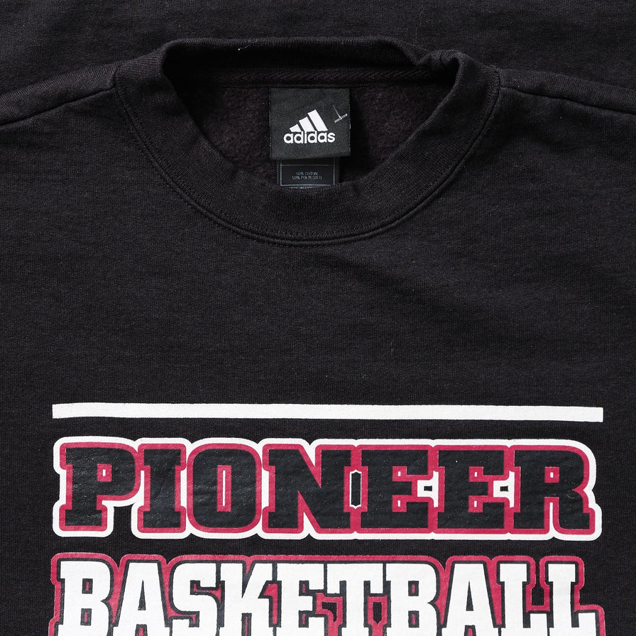 Vintage adidas Pioneer Basketball Sweater Medium 