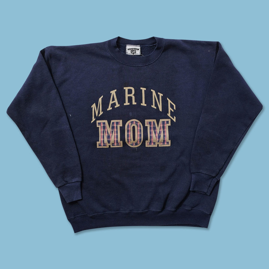 Vintage Marine Mom Sweater Medium 