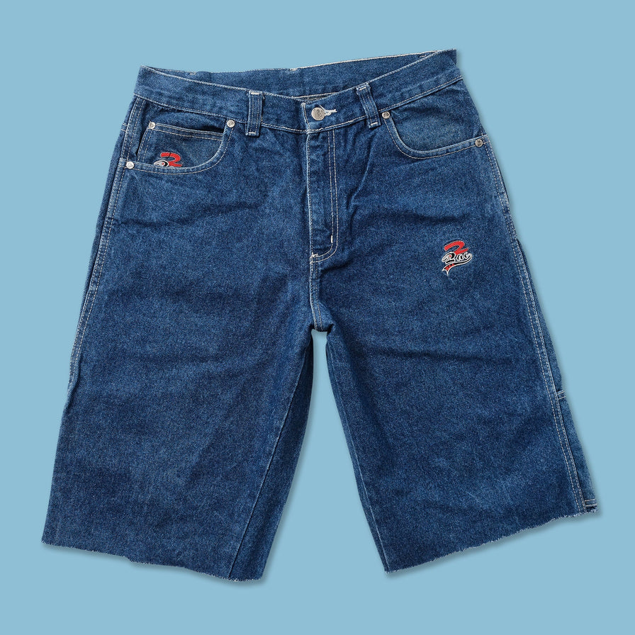 Y2K Tupac Baggy Shorts W32 