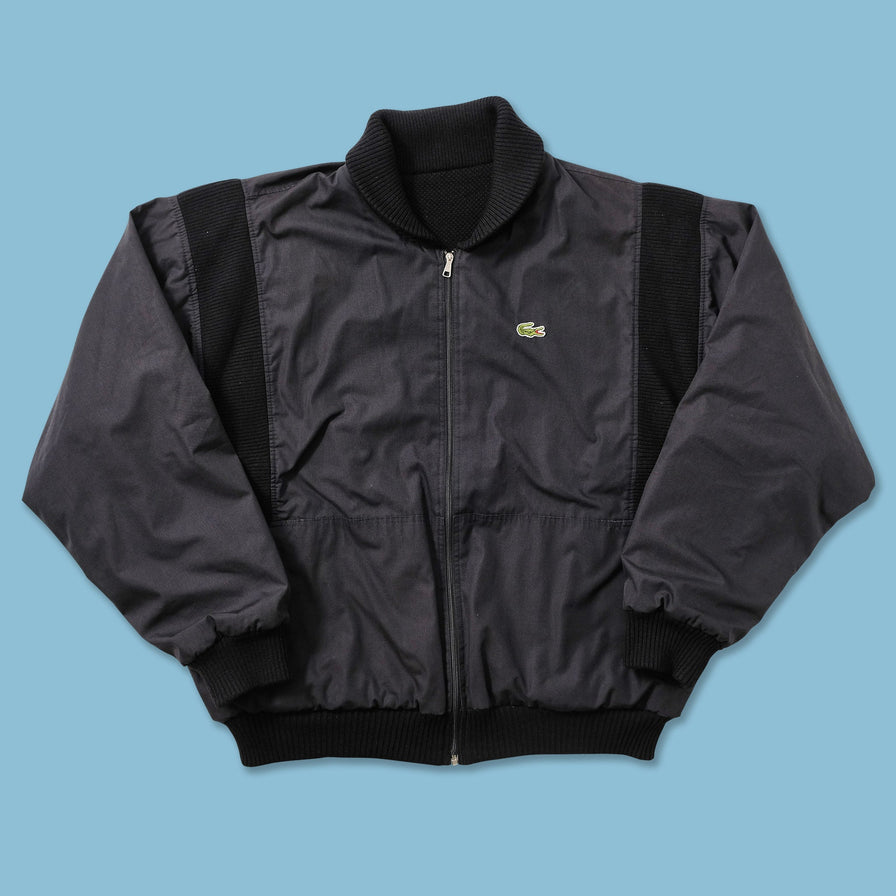 Vintage Lacoste Reversible Padded Bomber Jacket XLarge 