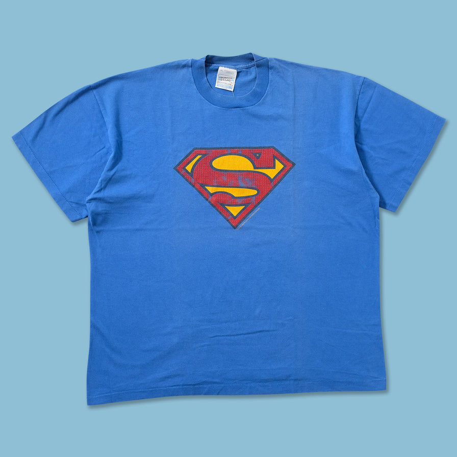 Vintage Superman T-Shirt XLarge 