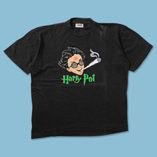 Vintage Harry Pot T-Shirt Large 