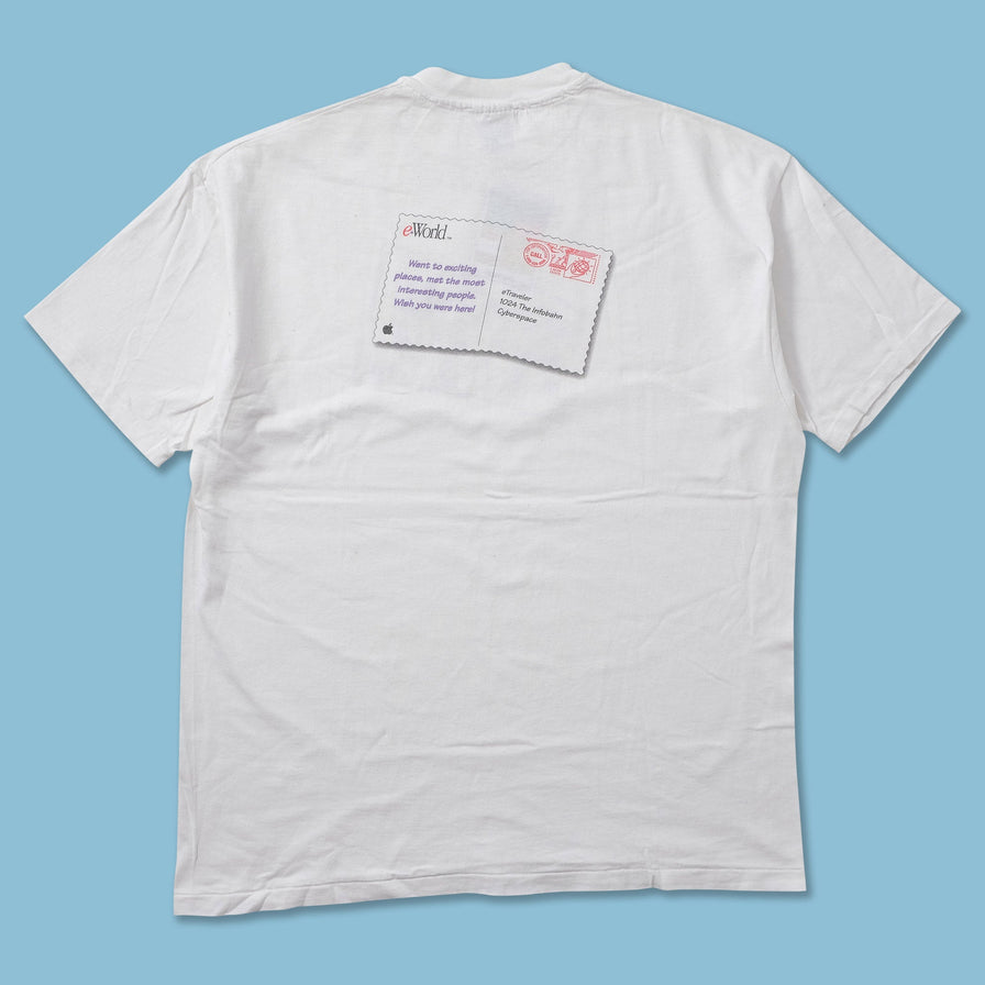 Vintage Apple E-World T-Shirt XLarge 