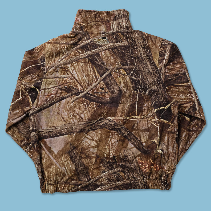Real Tree Camo Fleece Large - Double Double Vintage
