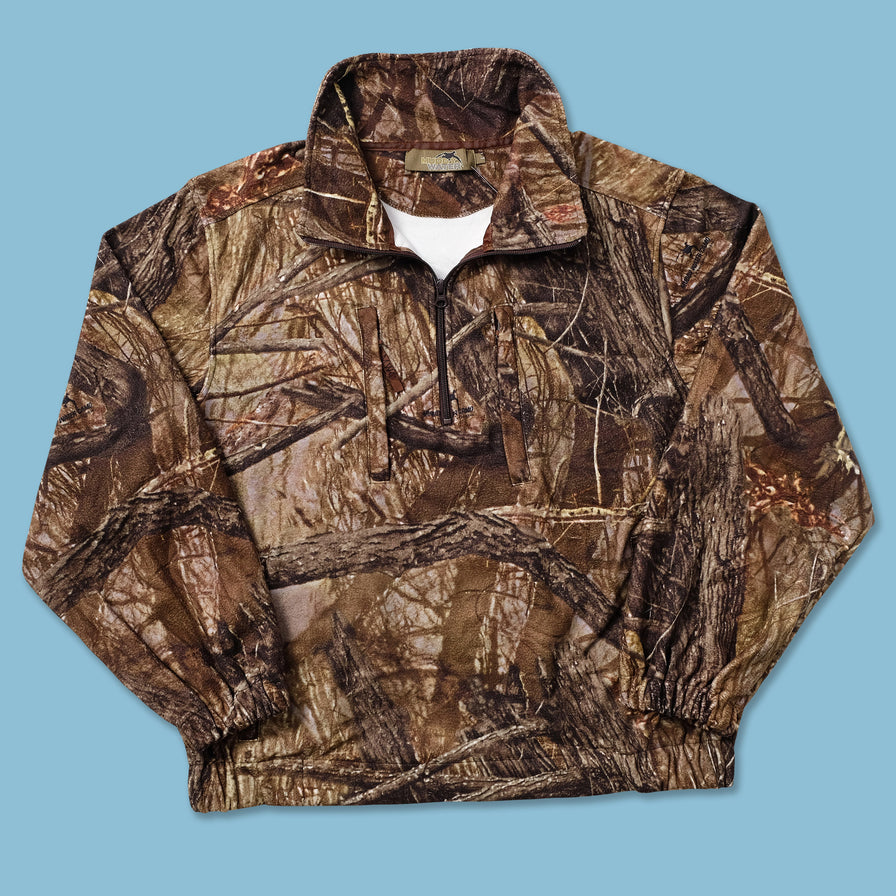 Real Tree Camo Fleece Large - Double Double Vintage