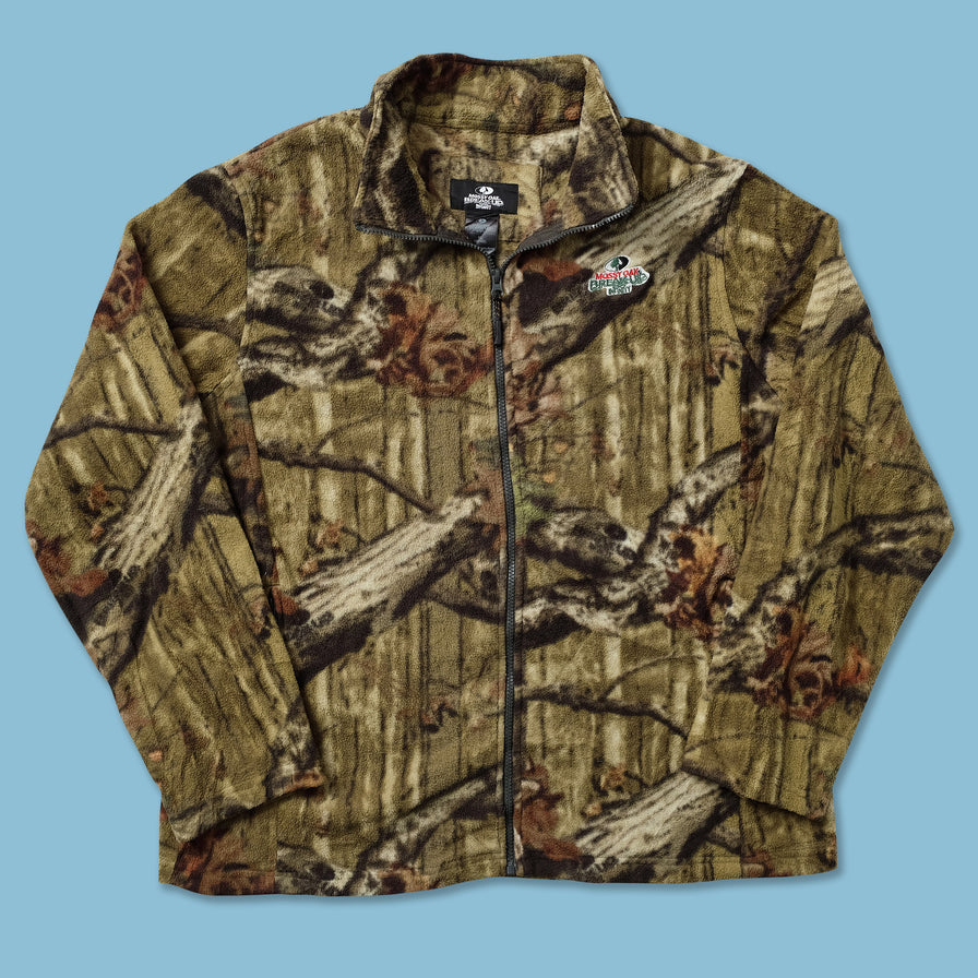 Real Tree Camo Fleece Jacket XLarge - Double Double Vintage