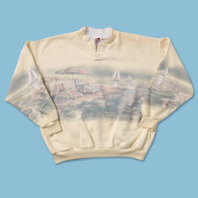 Vintage Beach Sweater Small - Double Double Vintage