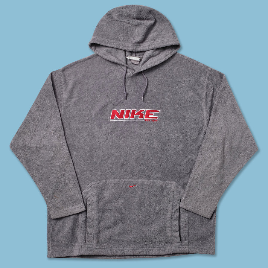 Vintage Nike Fleece Hoody XXL - Double Double Vintage