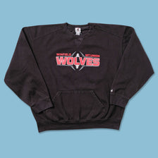Winfiled MT. Union Wolves Sweater XLarge - Double Double Vintage