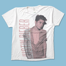 Y2K Justin Bieber T-Shirt Large - Double Double Vintage