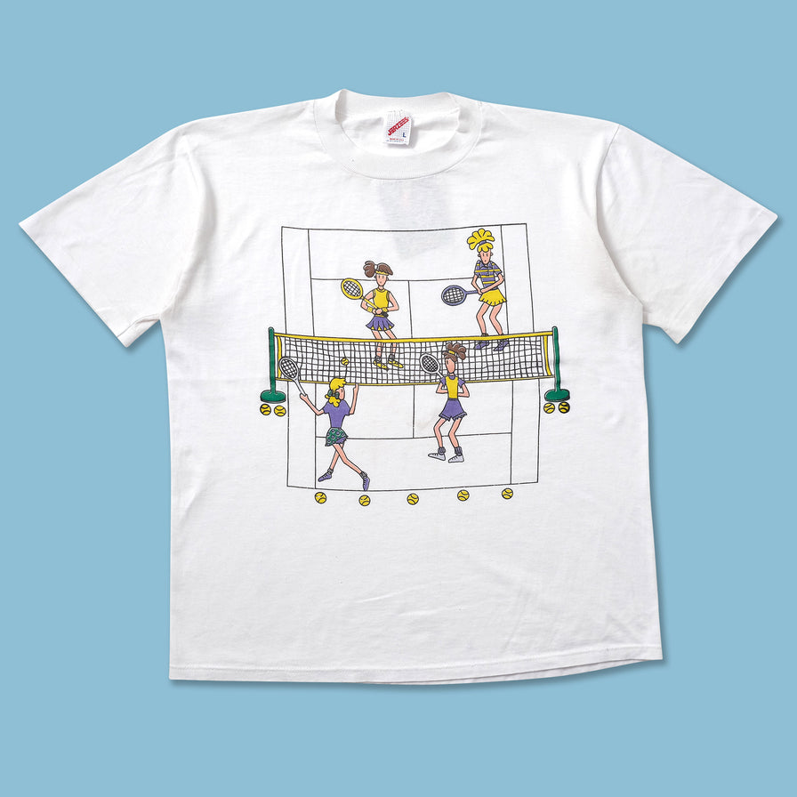 Vintage Tennis T-Shirt Medium - Double Double Vintage