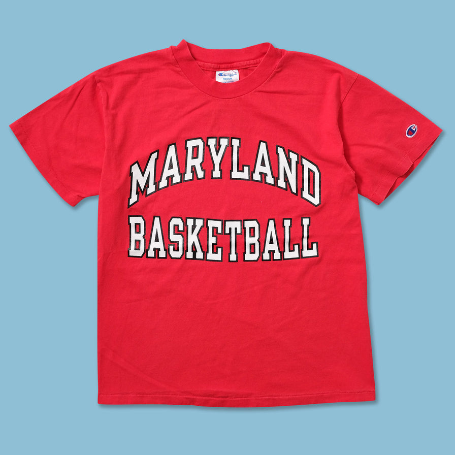 Vintage Champion Maryland Basketball T-Shirt Small - Double Double Vintage