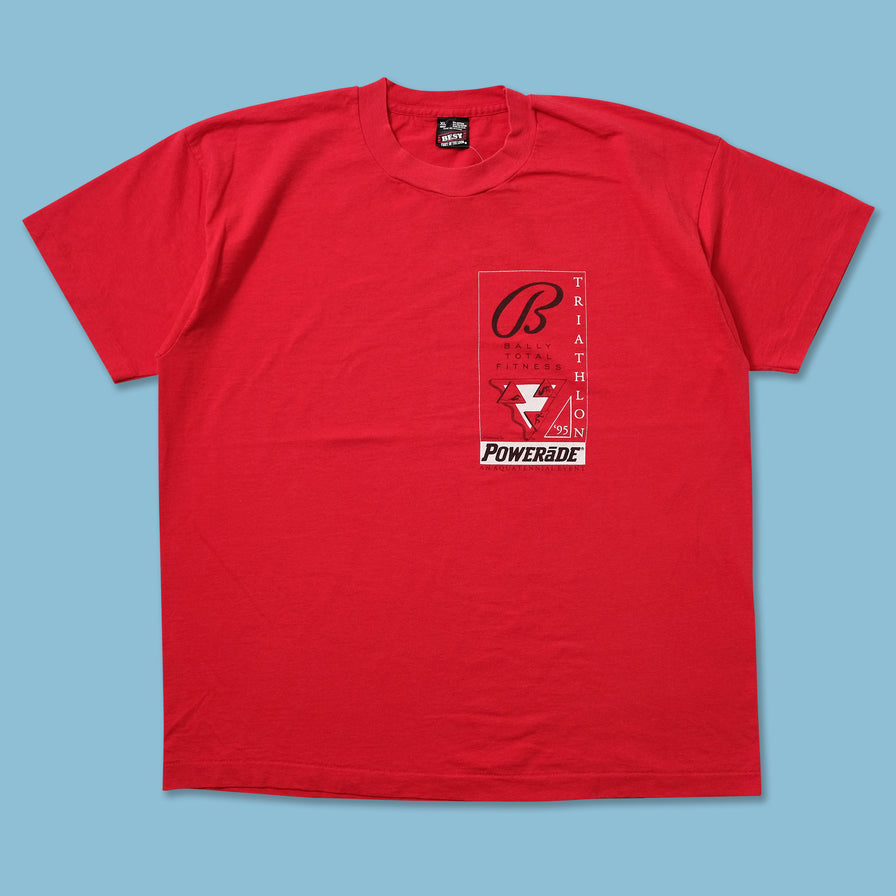 1995 Triathlon T-Shirt Large - Double Double Vintage