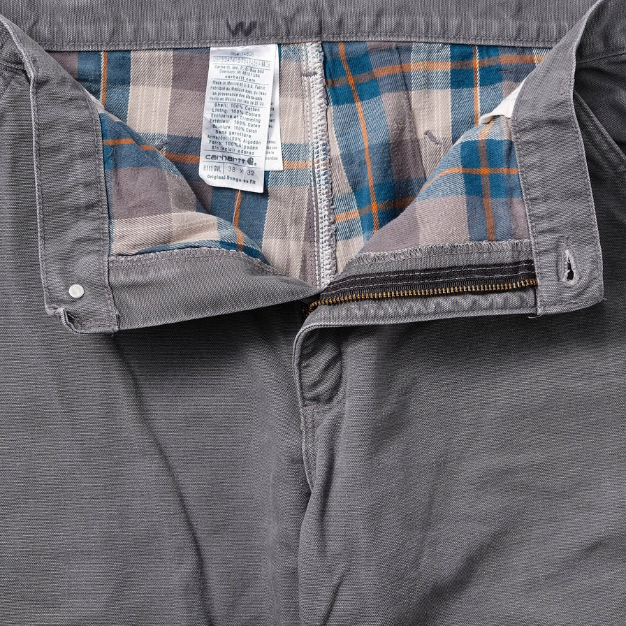 Vintage Carhartt Lined Work Pants 38x32 - Double Double Vintage