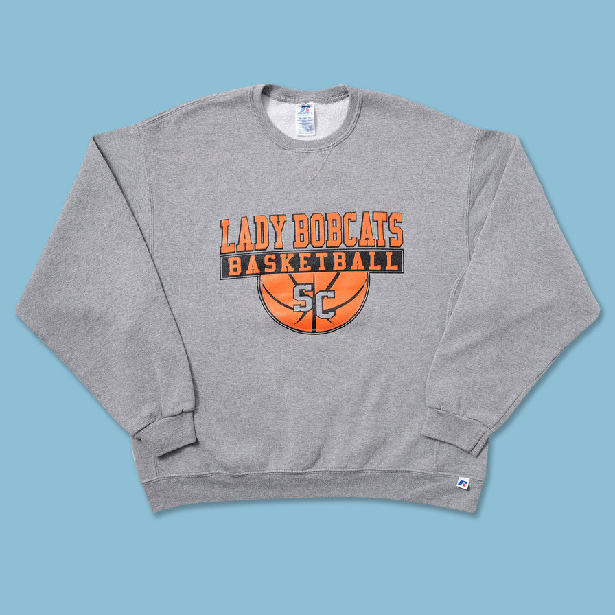 Russell Athletic Bobcats Basketball Sweater Large - Double Double Vintage