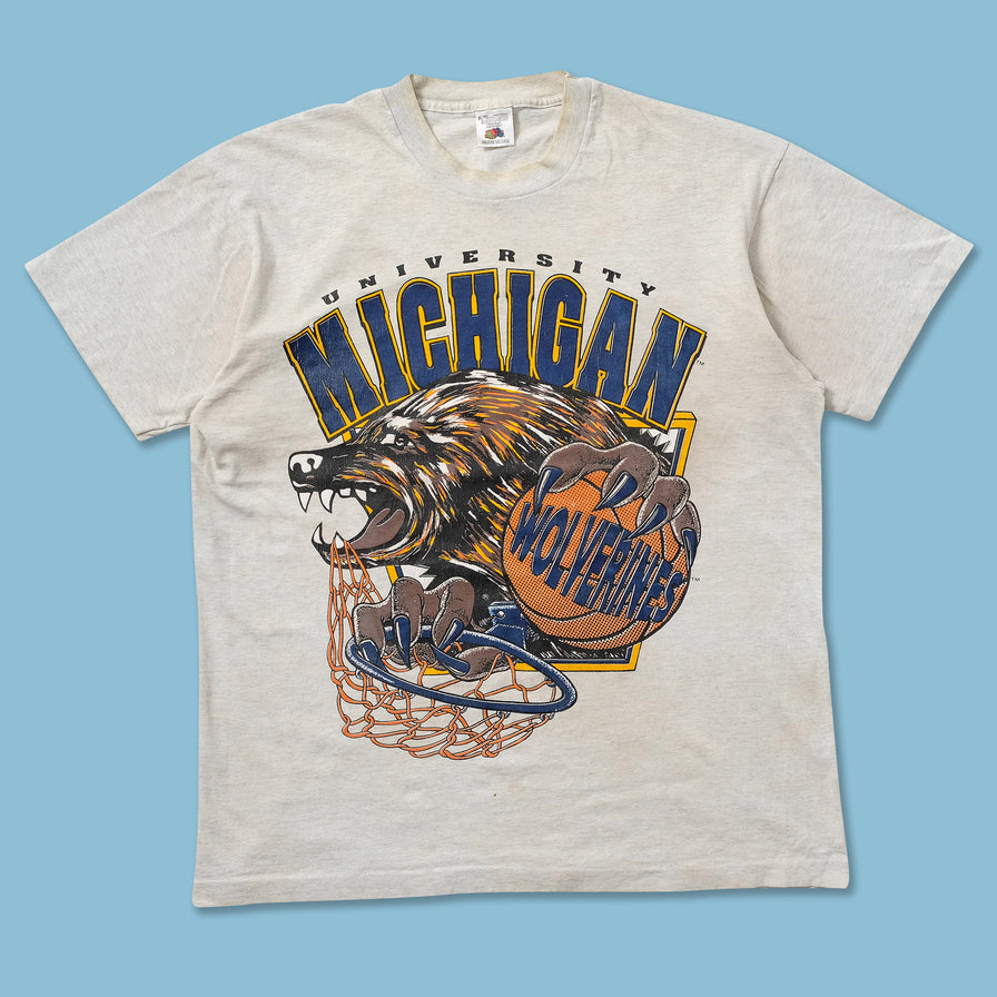 Vintage Michigan Wolverines T-Shirt XLarge - Double Double Vintage