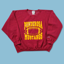1990 Ponderosa Mustangs Sweater XLarge - Double Double Vintage