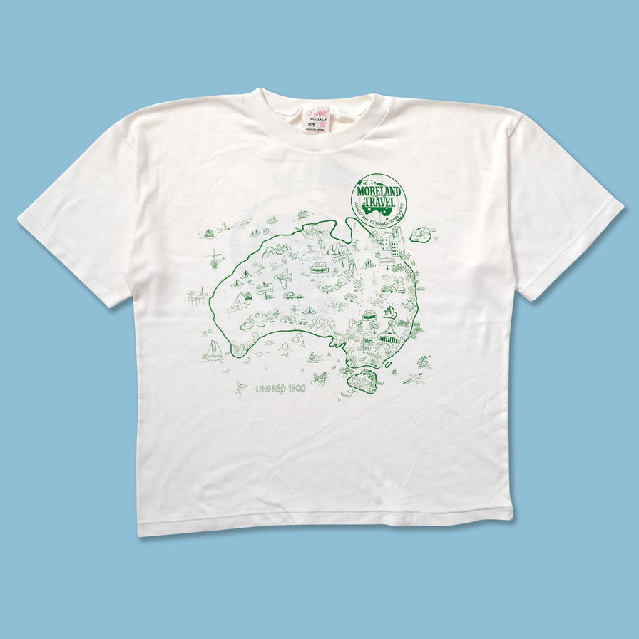 Vintage Moreland Travel T-Shirt Medium - Double Double Vintage