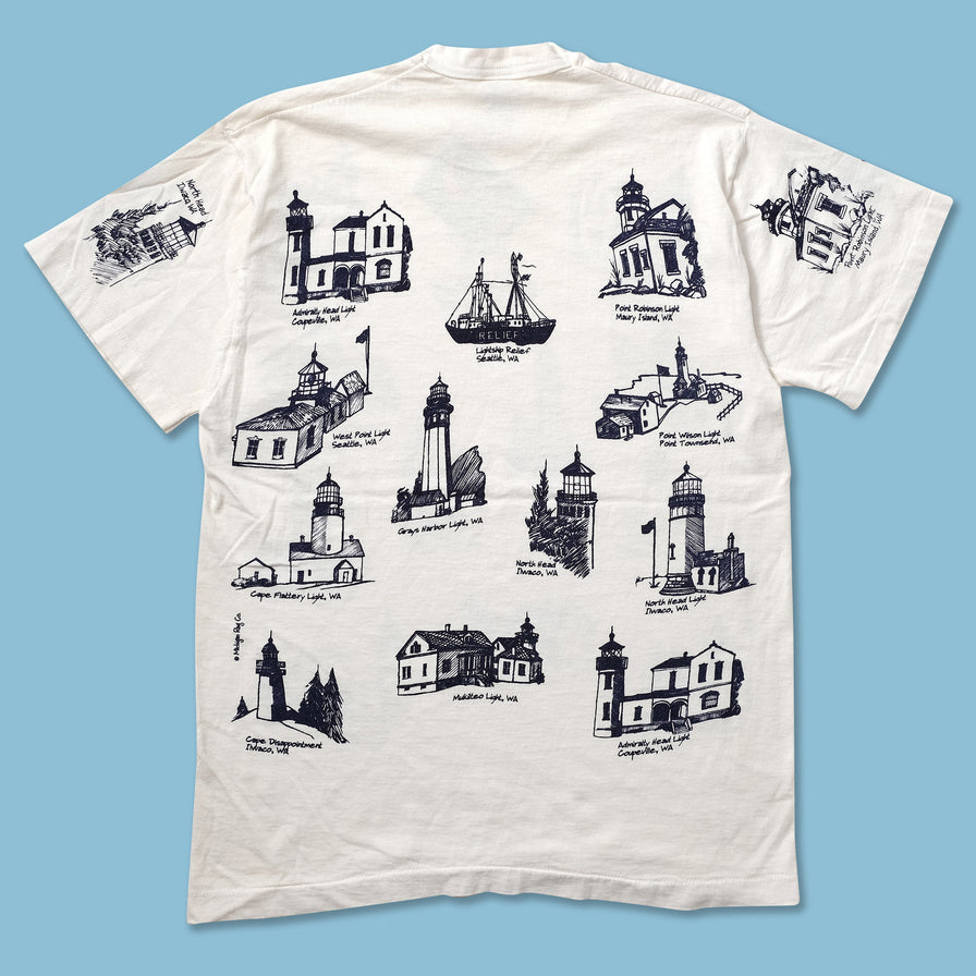 Vintage Washington T-Shirt Large - Double Double Vintage