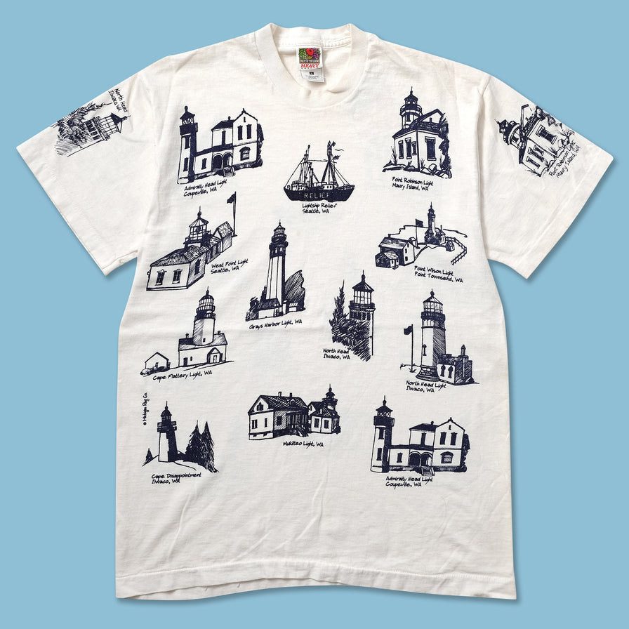 Vintage Washington T-Shirt Large - Double Double Vintage