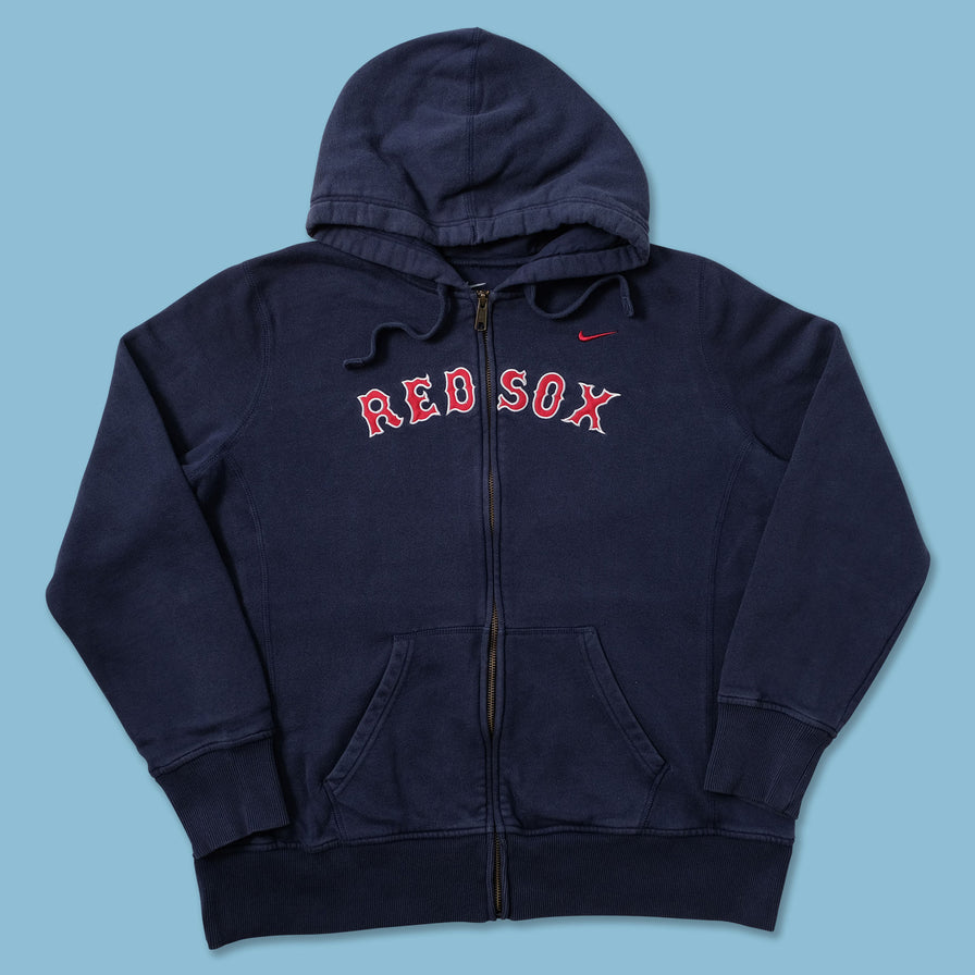 Vintage Nike Boston Red Sox Zip Hoody Small - Double Double Vintage