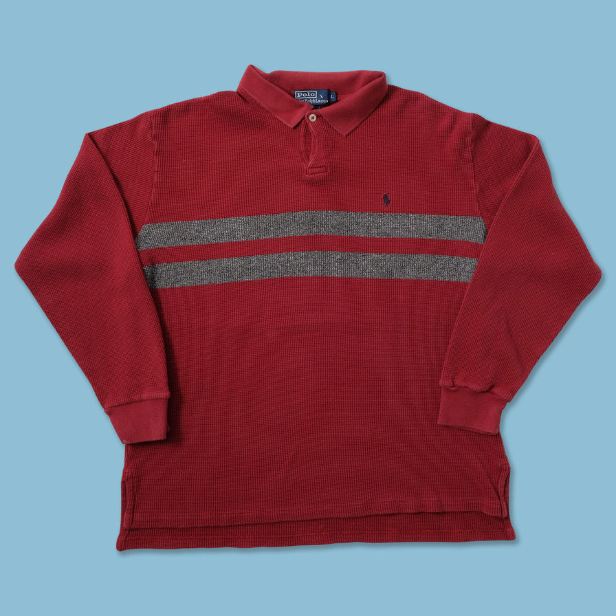 Vintage Polo Ralph Lauren Rugby Sweater Large