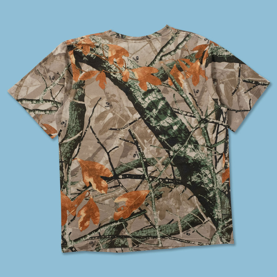 Real Tree T-Shirt Medium - Double Double Vintage
