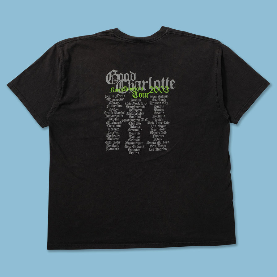 2003 Good Charlotte T-Shirt XLarge - Double Double Vintage