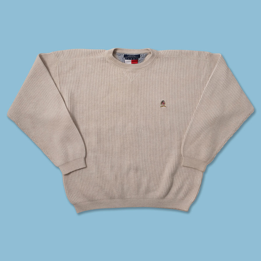 Vintage Tommy Hilfiger Knit Sweater Medium - Double Double Vintage