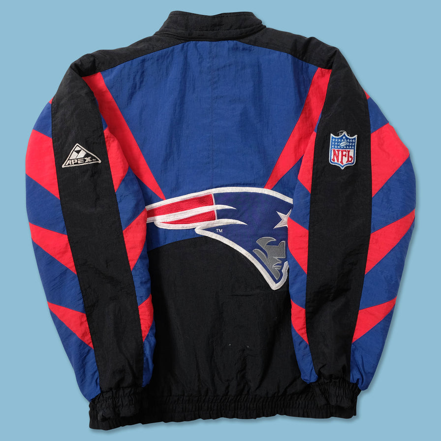 Vintage New England Patriots Padded Jacket Medium - Double Double Vintage