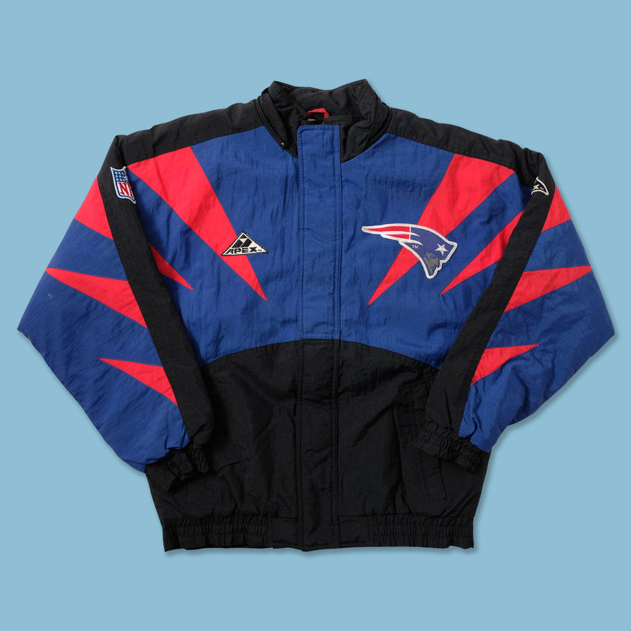 Vintage New England Patriots Padded Jacket Medium - Double Double Vintage
