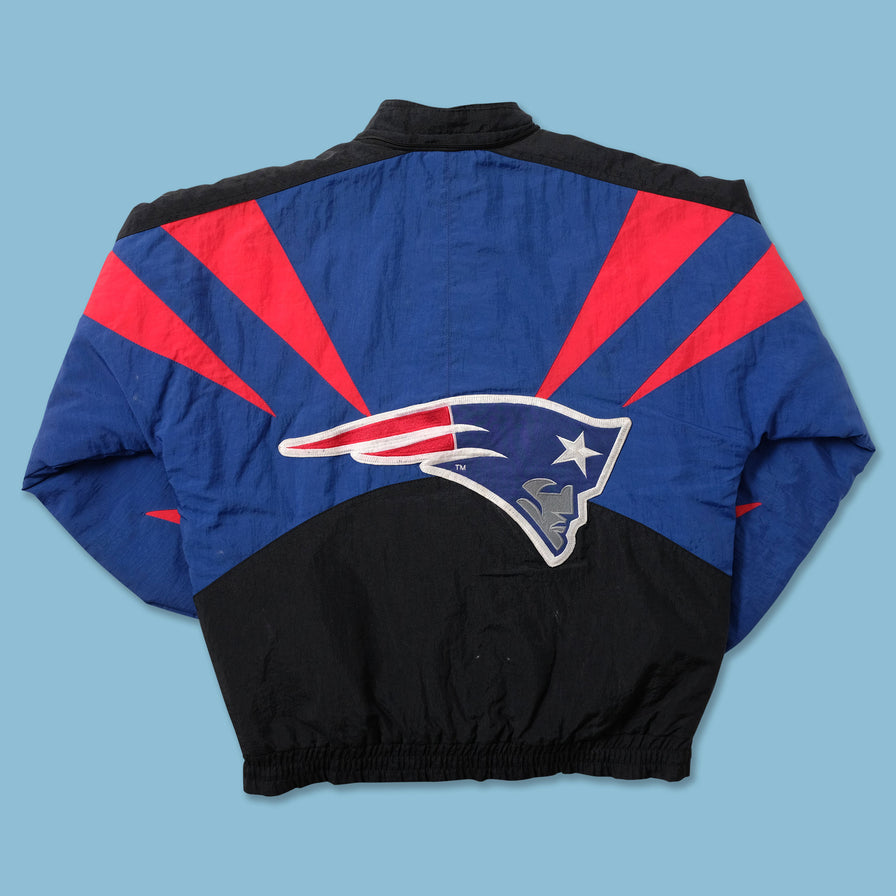Vintage New England Patriots Padded Jacket Medium - Double Double Vintage