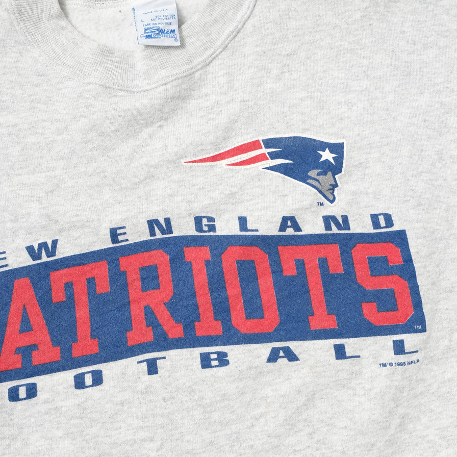Vintage 1995 New England Patriots Sweater Large 