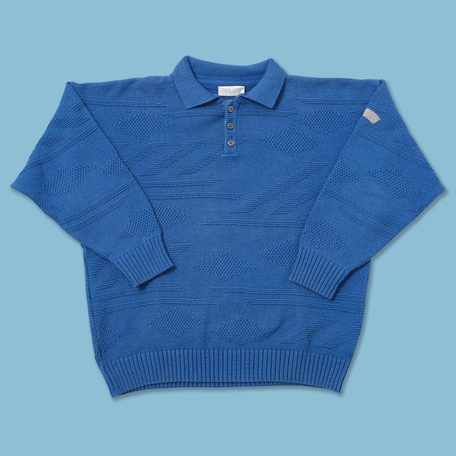 Vintage adidas Knit Sweater Small 