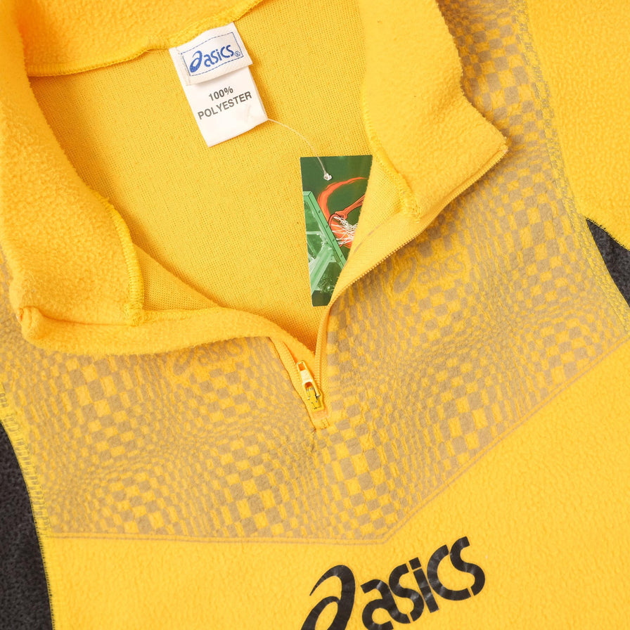 Vintage Asics Q-Zip Fleece Medium 