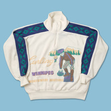 Vintage Curling Q-Zip Sweater Small 