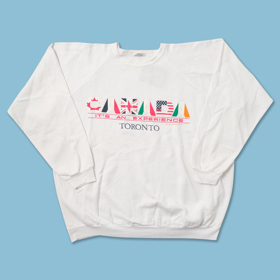Vintage Canada Toronto Sweater Large 