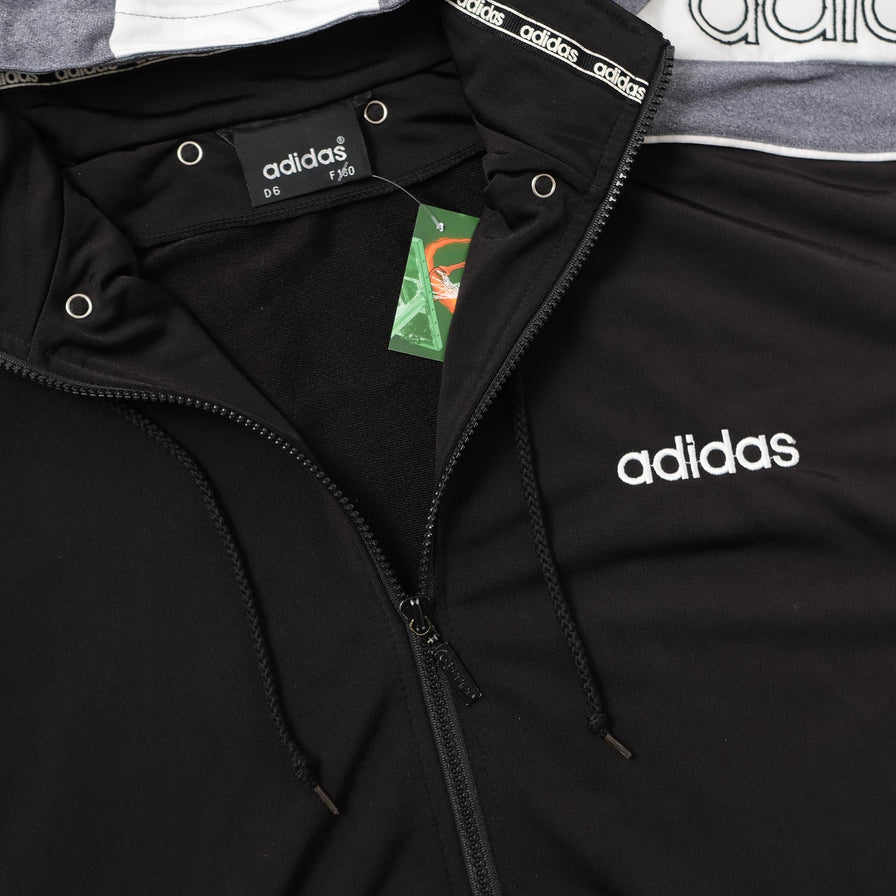 Vintage adidas Hooded Shooting Jacket XLarge 
