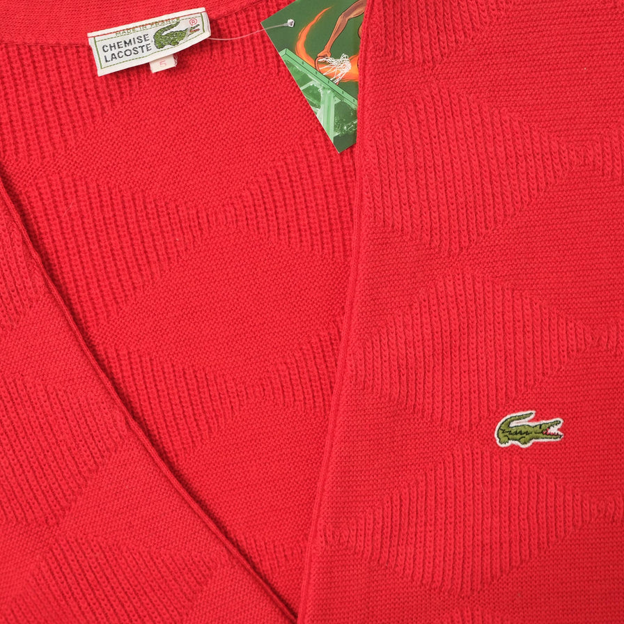 Vintage Lacoste Cardigan Large 